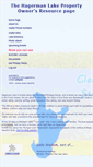 Mobile Screenshot of hagermanlake.org